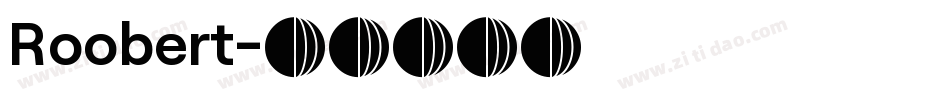 Roobert字体转换
