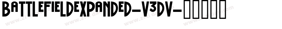 BattlefieldExpanded-V3dV字体转换