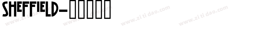 Sheffield字体转换