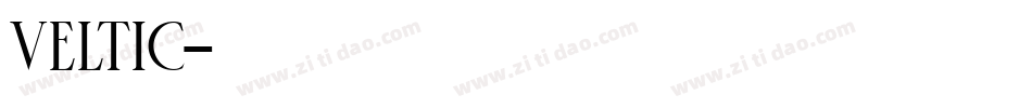 VELTIC字体转换