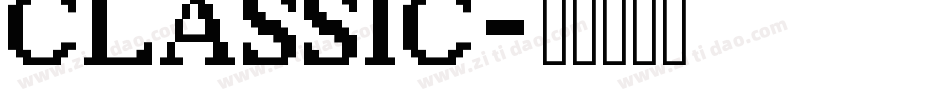 CLASSIC字体转换