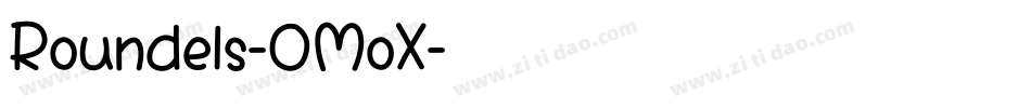 Roundels-0MoX字体转换