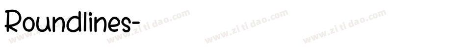 Roundlines字体转换