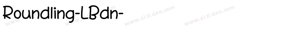 Roundling-LBdn字体转换
