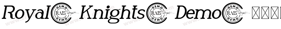 Royal_Knights-Demo字体转换