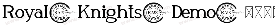 Royal_Knights-Demo字体转换