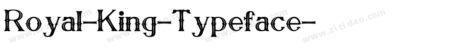 Royal-King-Typeface字体转换
