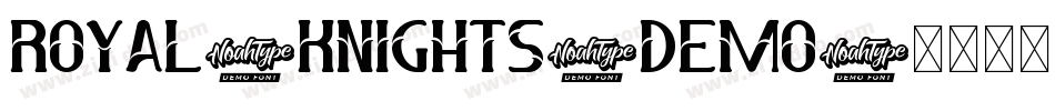 Royal_Knights-Demo字体转换