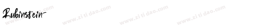 Rubinstein字体转换
