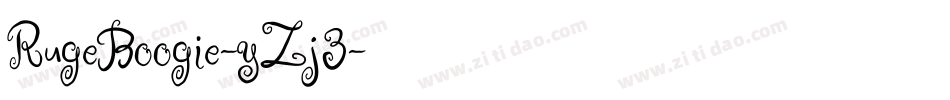 RugeBoogie-yZj3字体转换