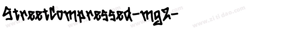 StreetCompressed-mg2字体转换