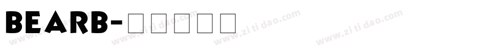 BEARB字体转换