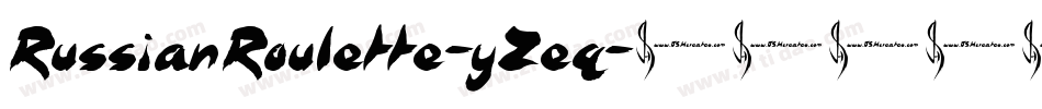 RussianRoulette-yZeq字体转换