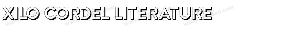 Xilo-Cordel-Literature字体转换