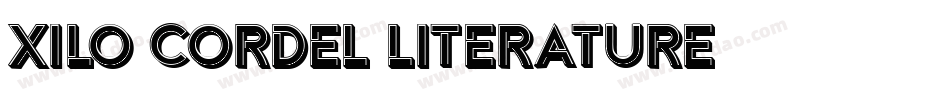 Xilo-Cordel-Literature字体转换