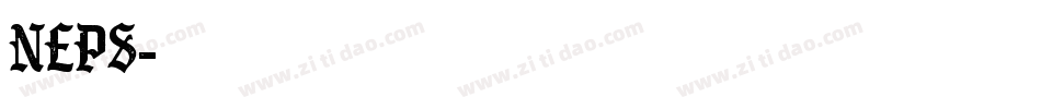 NEPS字体转换
