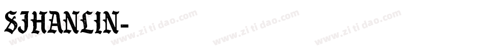 SJhanlin字体转换