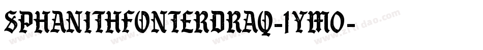 SPhanithFonterDraq-1ym0字体转换