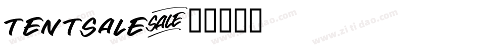 TentSale字体转换