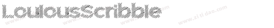 LoulousScribble字体转换