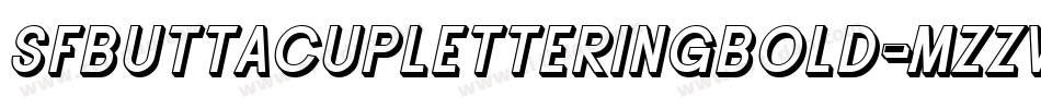 SfButtacupLetteringBold-mZzv字体转换 SfButtacupLetteringBold-mZzv字体转换