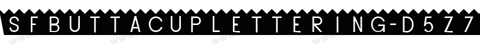 SfButtacupLettering-d5z7字体转换 SfButtacupLettering-d5z7字体转换