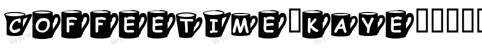 CoffeeTime-KAye字体转换