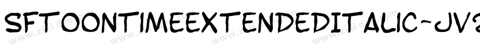 SfToontimeExtendedItalic-jV2R字体转换 SfToontimeExtendedItalic-jV2R字体转换