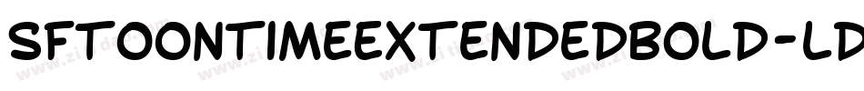SfToontimeExtendedBold-ldw5字体转换 SfToontimeExtendedBold-ldw5字体转换