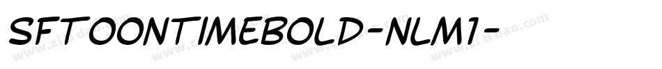 SfToontimeBold-nLm1字体转换