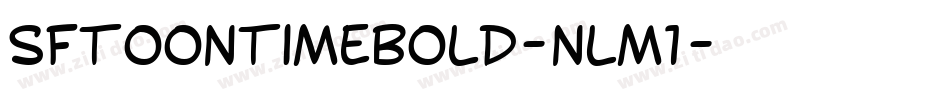 SfToontimeBold-nLm1字体转换