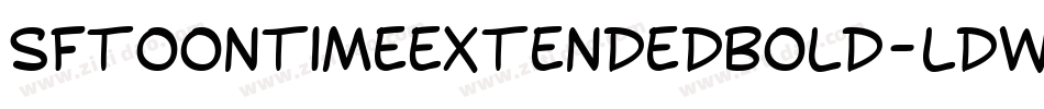 SfToontimeExtendedBold-ldw5字体转换 SfToontimeExtendedBold-ldw5字体转换