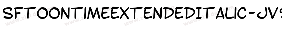 SfToontimeExtendedItalic-jV2R字体转换 SfToontimeExtendedItalic-jV2R字体转换