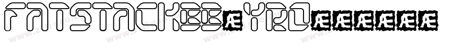 FatstackBb-YRo字体转换