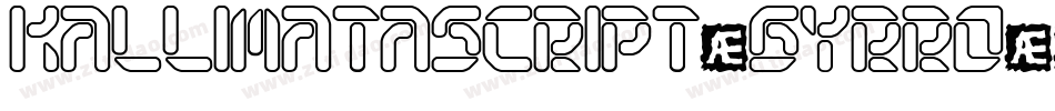 KallimataScript-6YRRo字体转换