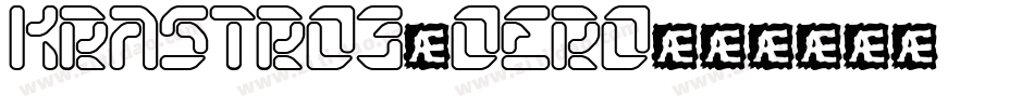 KrAstro3-OERo字体转换