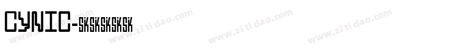 Cynic字体转换