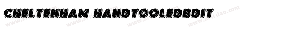 Cheltenham-HandtooledBdIt字体转换