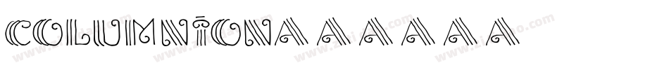 Columnion字体转换