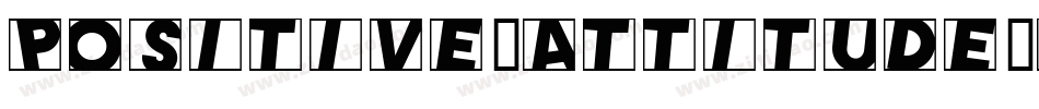 Positive-Attitude-free字体转换