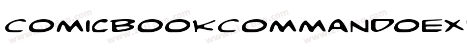 ComicBookCommandoExp-W65v字体转换