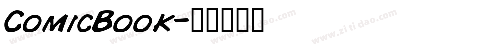 ComicBook字体转换