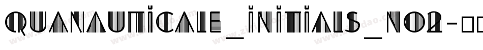 QuaNauticale_Initials_No2字体转换