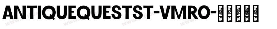 AntiqueQuestSt-VmR0字体转换
