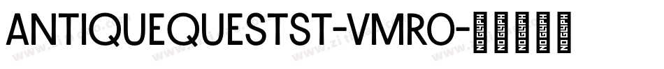 AntiqueQuestSt-VmR0字体转换