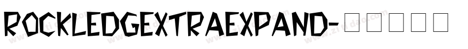 rockledgextraexpand字体转换