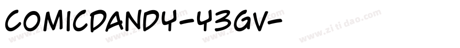 ComicDandy-y3gV字体转换