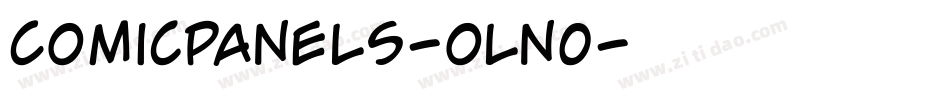 ComicPanels-oln0字体转换