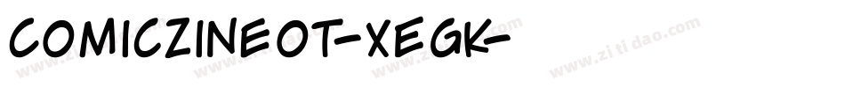Comiczineot-XEgK字体转换