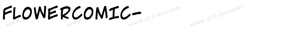 FLOWERCOMIC字体转换